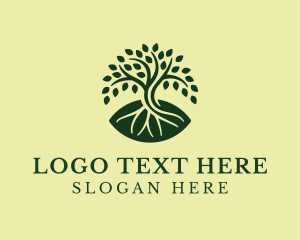 Agriculture - Natural Mangrove Tree logo design