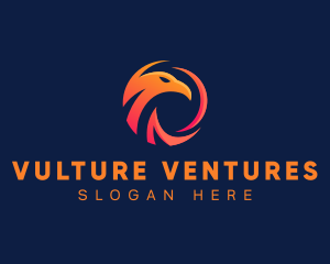 Vulture - Bird Eagle Falcon logo design