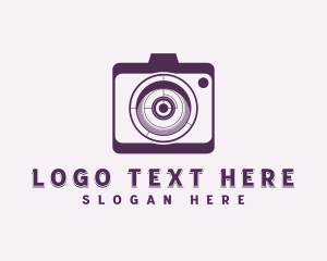 Vlogger - Photoshoot Camera Studio logo design