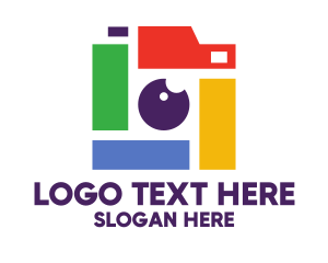 Photograph - Photography Camera App logo design