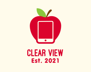 Screen - Apple Screen Tablet logo design