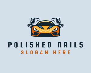 Car Polishing Garage logo design