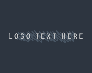 Teaching - Scribble Chalk Wordmark logo design