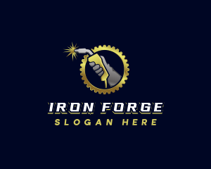 Mechanical Welding Fabrication logo design