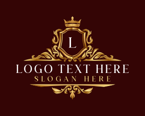 Noble - Royal Crest Boutique logo design