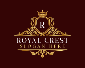 Royal Crest Boutique logo design