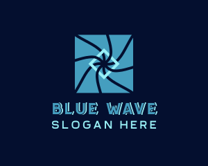 Wave Diamond Agency logo design