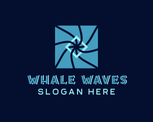 Wave Diamond Agency logo design