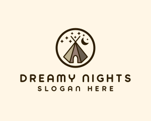 Night Sky Tent logo design