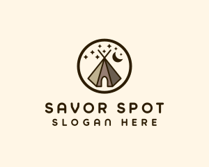 Night Sky Tent logo design