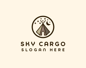 Night Sky Tent logo design