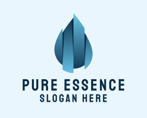 Pure - Pure Sanitizer Liquid logo design