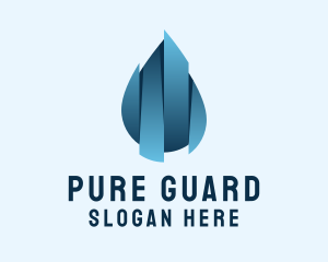 Sanitizer - Pure Sanitizer Liquid logo design