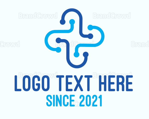 Blue Digital Medicine Logo