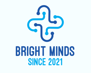 Science - Blue Digital Medicine logo design