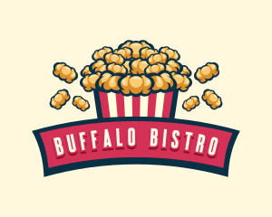 Fun Popcorn Bistro  logo design