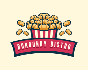 Fun Popcorn Bistro  logo design