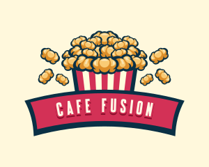 Fun Popcorn Bistro  logo design