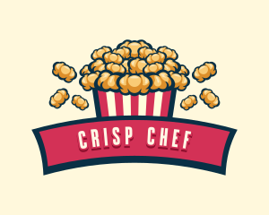 Fun Popcorn Bistro  logo design