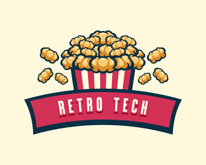 Fun Popcorn Bistro  logo design