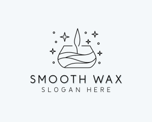 Decor Scented Candle logo design