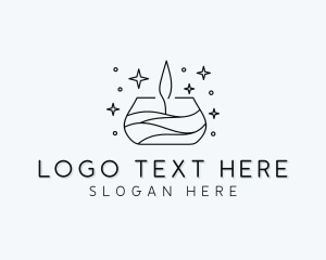 Decor - Decor Scented Candle logo design