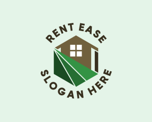 Hillside House Rental logo design