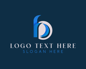 Elegant Letter B Brand logo design