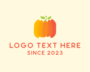 Rootcrop - Pumpkin Vegetable Harvest logo design