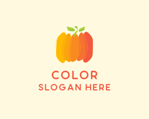 Pumpkin Vegetable Harvest Logo