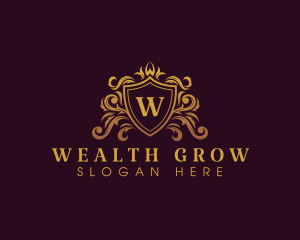 Premium Crest Crown  logo design