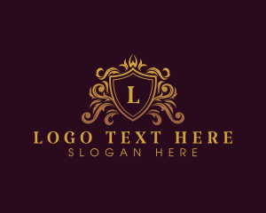 Decorative - Premium Crest Crown logo design