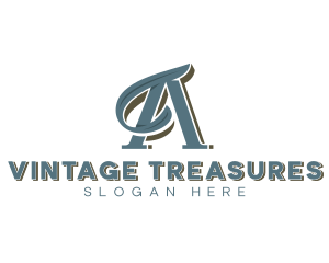 Antique - Elegant Antique Vintage logo design
