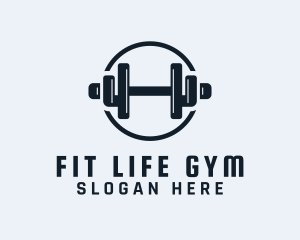 Gym - Gym Fitness Dumbbell logo design