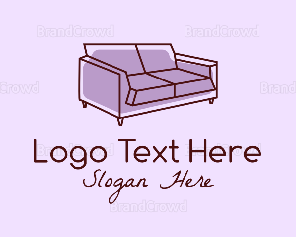 Sofa Furniture Couch Logo