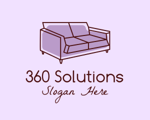 Sofa Furniture Couch logo design