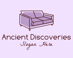 Sofa Furniture Couch logo design