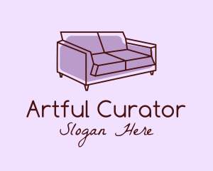 Sofa Furniture Couch logo design