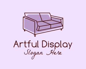 Sofa Furniture Couch logo design