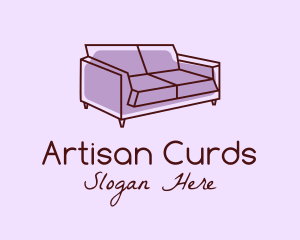 Sofa Furniture Couch logo design