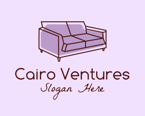 Sofa Furniture Couch logo design