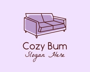 Sofa Furniture Couch logo design