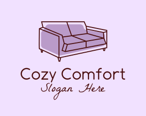 Sofa Furniture Couch logo design