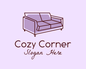 Sofa Furniture Couch logo design