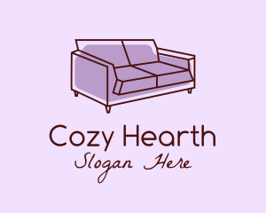 Sofa Furniture Couch logo design