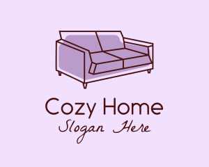 Sofa Furniture Couch logo design