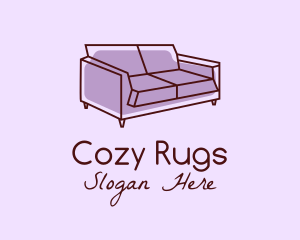 Sofa Furniture Couch logo design