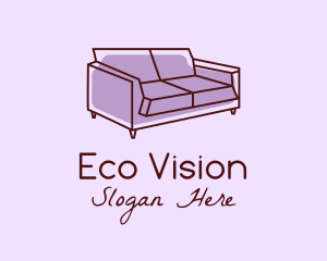 Sofa Furniture Couch logo design