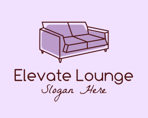 Lounge - Sofa Furniture Couch logo design