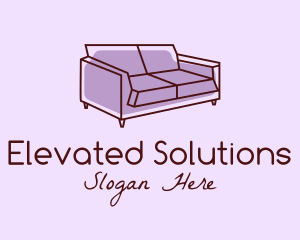 Sofa Furniture Couch logo design